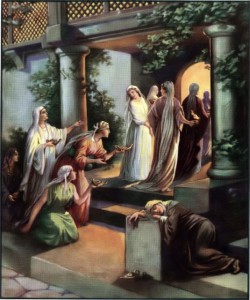 The five wise and five foolish virgins Matthew 25:1-9
