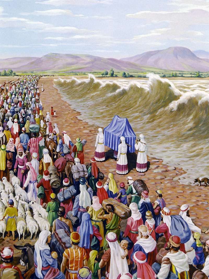 Скитание евреев по пустыне. Река Иордан Иисус Навин. Исход израильтян из Египта.